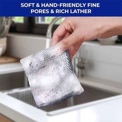 Reusable Diamond Weave Scrubber Cloths-10PCS 5