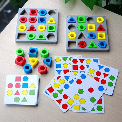 SHAPES SENSORY EDUCATIONAL TOY 5