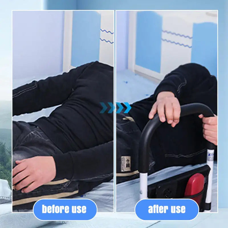 Bed Assist Rail – Safety Guard with Storage Pocket 5