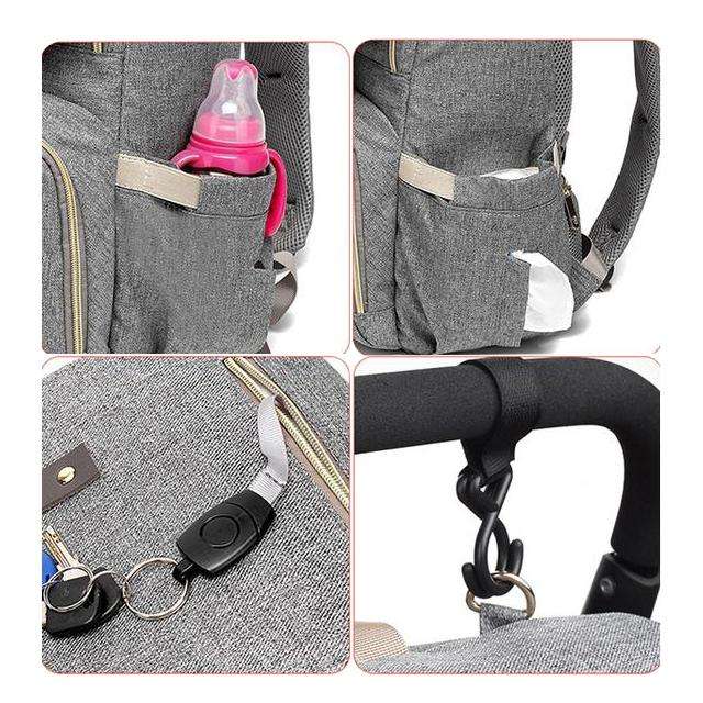 Usb Charger Laptop Diaper Bag 5