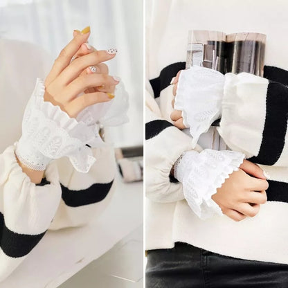 Layered Sleeve Wrist Cuff 5