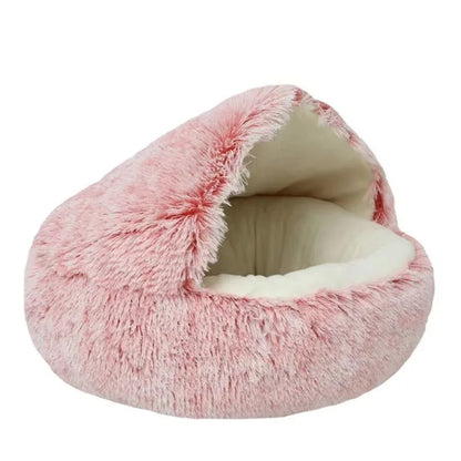 Cozy Cocoon Plush Pet Bed 5