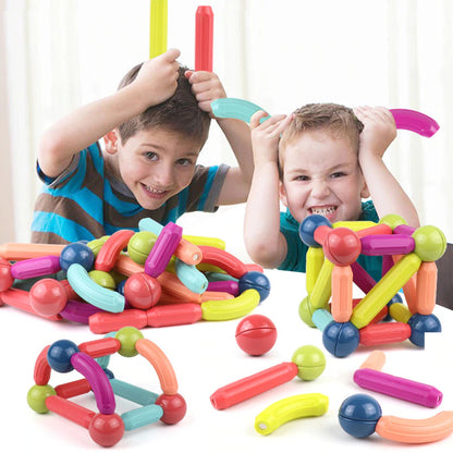 kids Magnetic Balls & Rods - Educational Magnet Building Blocks 5