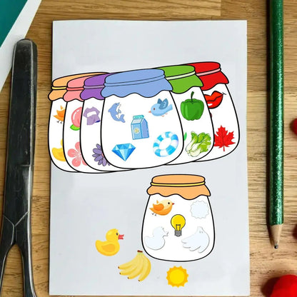 Montessori-Inspired Magnetic Stickers for Creative Learning 5