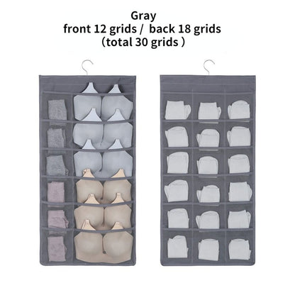 Double Sided Hanging Wardrobe Organizer 4