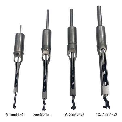 Hollow Chisel Mortise Drill Tool -  SET OF 4 PCS 5