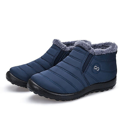 Waterproof Fur Lined Snow Short Boots 5