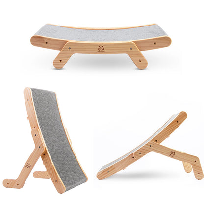 Wooden Cat Scratch Bed 5