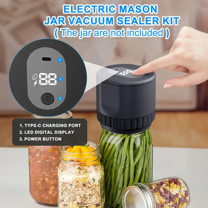 Electric Mason Jar Vacuum Sealer 5