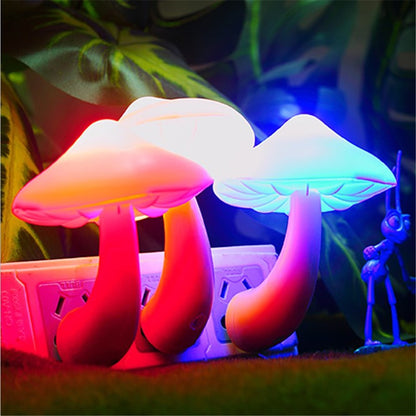 Mushroom Wall Socket LED Light 5