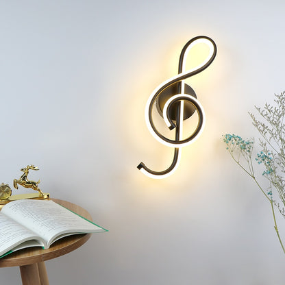 Treble Clef Wall Lamp 4