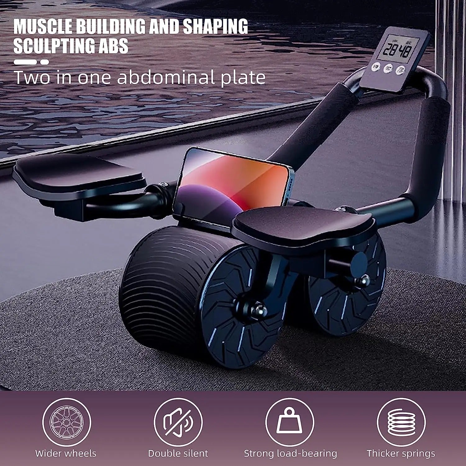 Elbow Support Rebound Abdominal Wheel 5