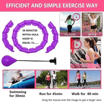 Smart Hula Hoop Home Weight- Loss Training Fast fat burning! 3