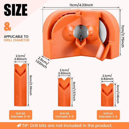 Universal Wear Resistant Drill Bit Diamond Grinding Sharpener 5