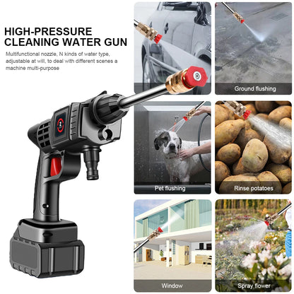 Cordless Portable High Pressure Spray Water Gun 5