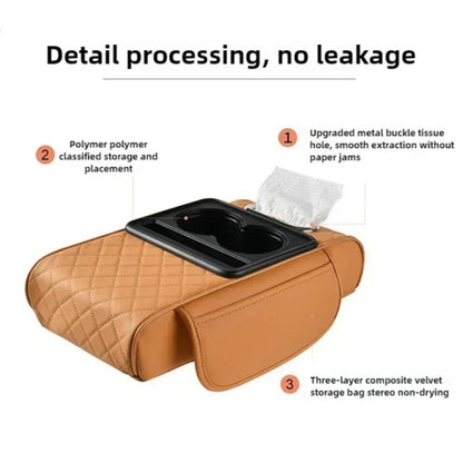 Integrated Pressurized Multifunctional Car Armrest Heightening Pad 5