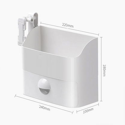 Multi-function Wall Mounted Bedside Shelf with Phone Holder 5