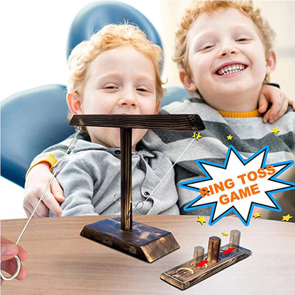 Wooden Ring Hook Tossing Games 4