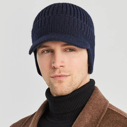 Elastic Warm Ear Protection Knitted Hat 5