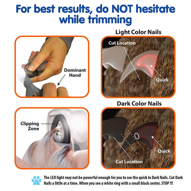 Professional Illuminated  Pet Nail Clipper 5