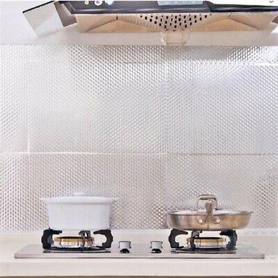 Waterproof Oil Proof Aluminum Foil Self Adhesive Wall Sticker 5