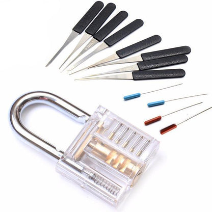 TRANSPARENT PADLOCK SET 5