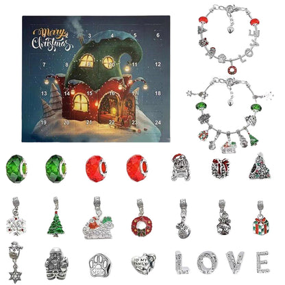 DIY Christmas Advent Calendar Bracelets Set 5
