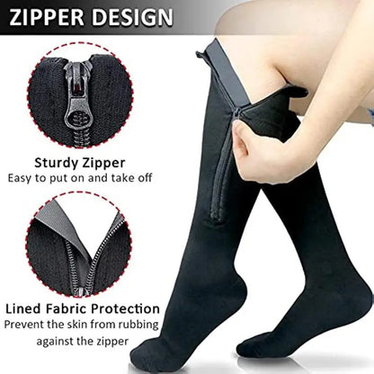 Zipper Compression Socks 5