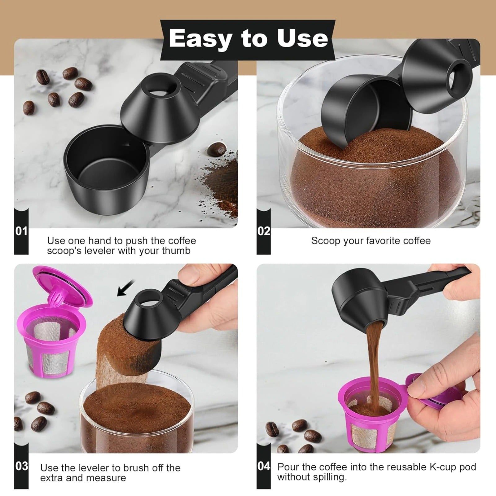 Handheld Powder & Spice Funnel Dispenser 5