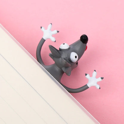 3D CARTOON BOOKMARKS  - 5Pcs Set 5