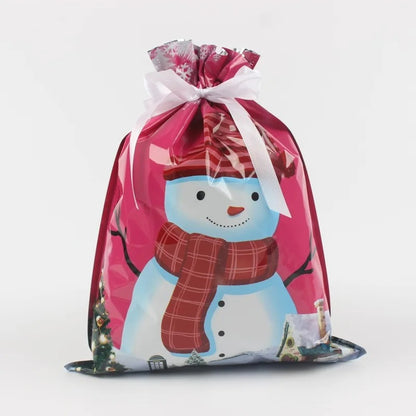 Drawstring Christmas Gift Bags-15PCS 5