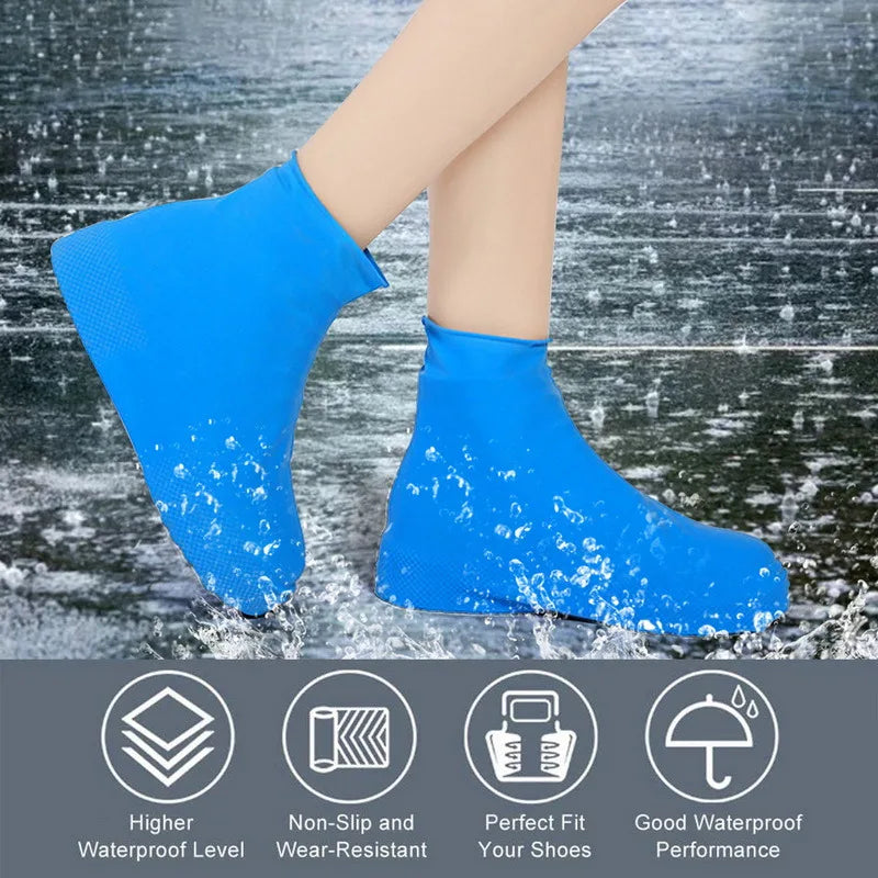 Non-Slip Silicone Rain Shoes & Boots Cover 5