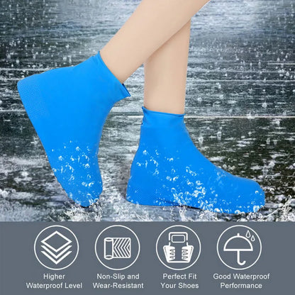 Non-Slip Silicone Rain Shoes & Boots Cover 5
