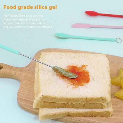 Mini Silicone Telescopic Spatula 5