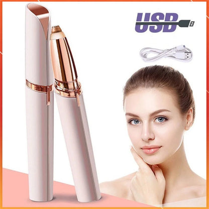 2-in-1 Painless Eyebrows Trimmer 5