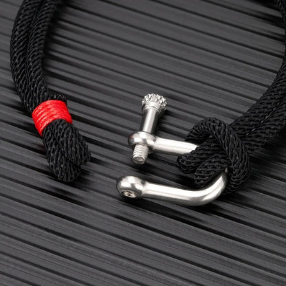 Luxurious Alchor Navy Shackle Bracelet 5