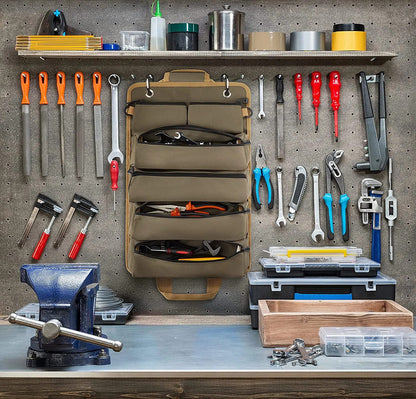 Heavy Duty  Roll Up Bag Tool Organizer 5