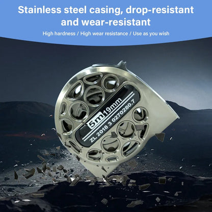 Carved Stainless Steel Measuring Tape 5
