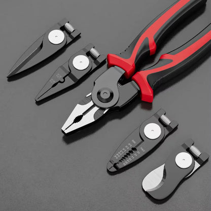 5 in 1 Universal Multi-purpose Interchangeable Head Pliers 5