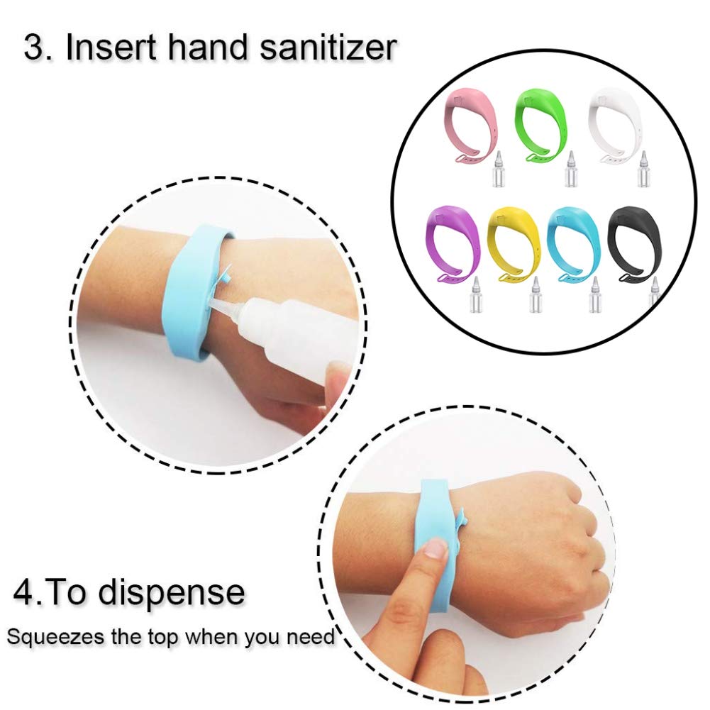 HAND DISPENSER ADJUSTABLE WRISTBAND 5