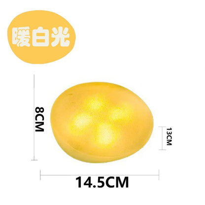 Solar Garden Lights Outdoor Pebble Shape 5