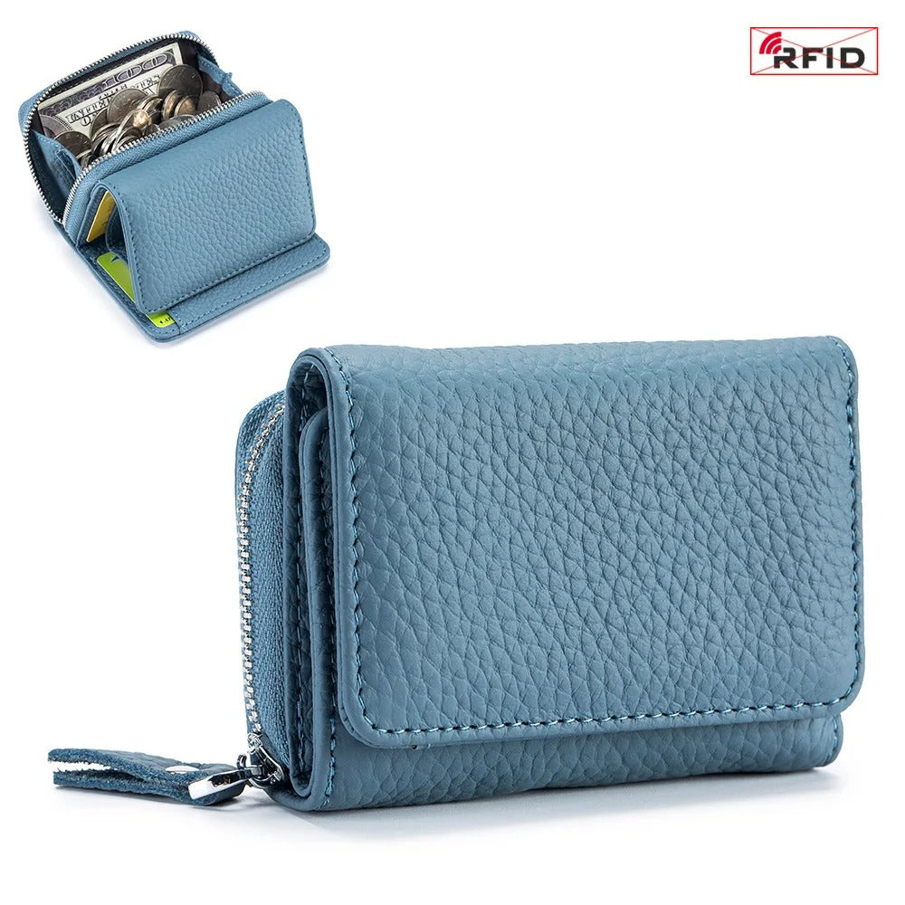 Unisex Pebble Leather Wallet 5