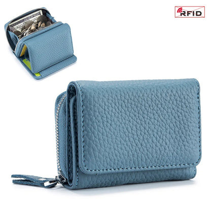 Unisex Pebble Leather Wallet 5