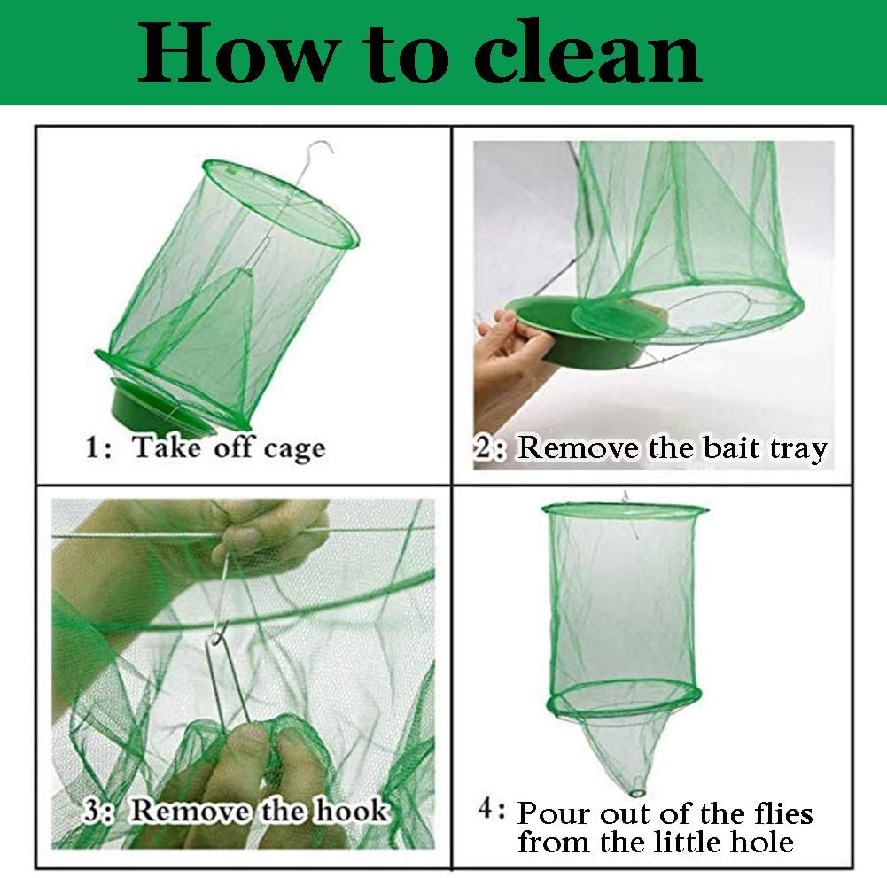 Reusable Fly Trap with Bait Tray 5