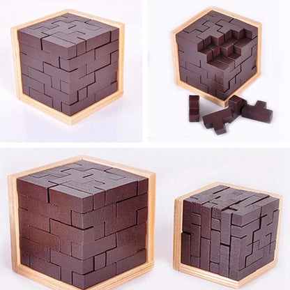 Original 3D Wooden Brain Teaser Puzzle 5