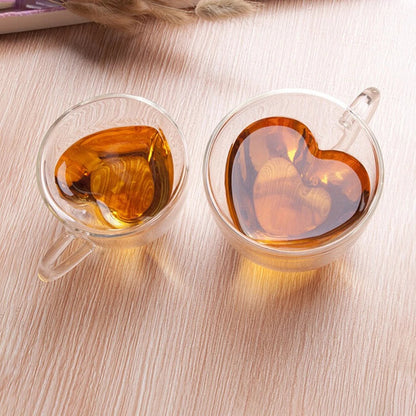 Heart Shaped Double Walled Insulated Cup 5