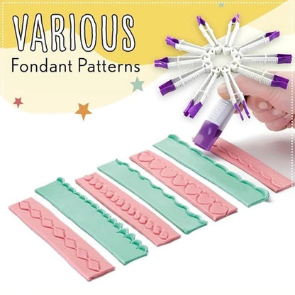 Fondant Crimper Tool Set 5