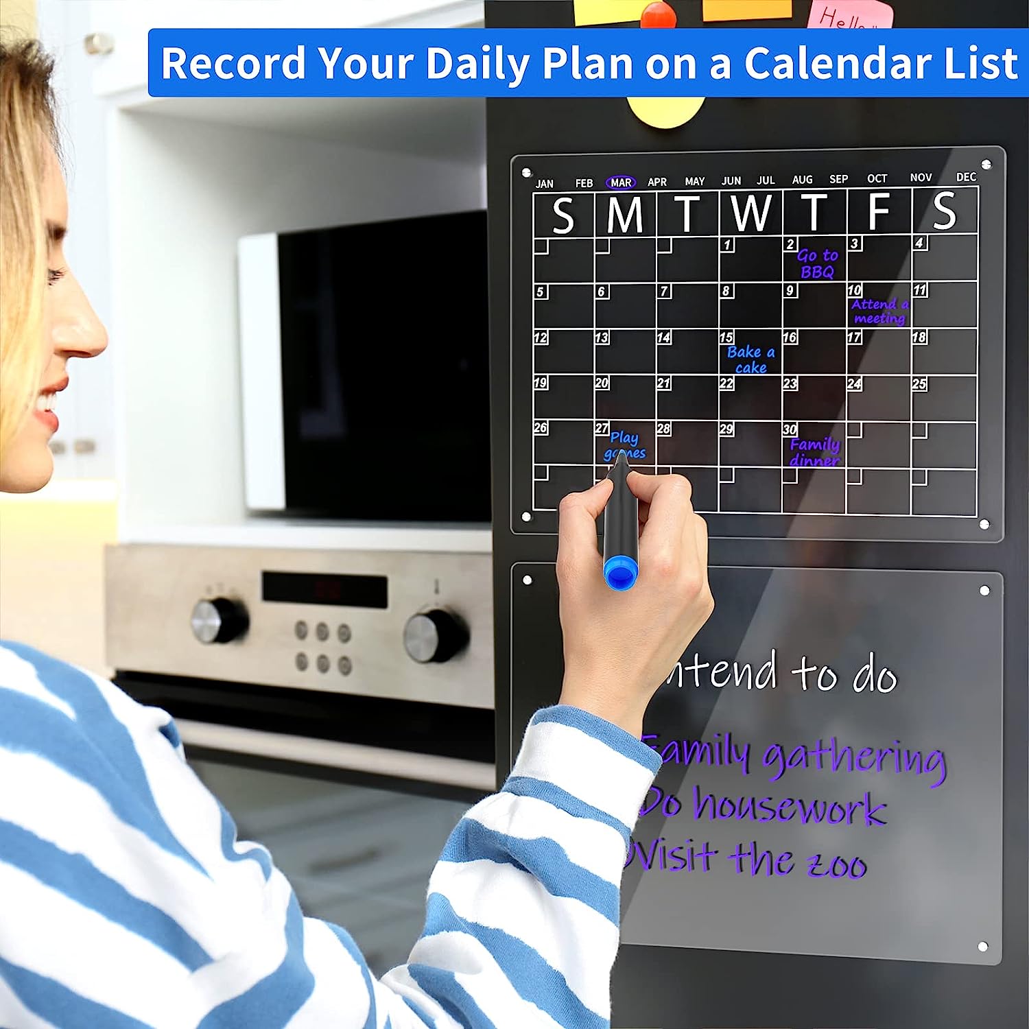 Magnetic Fridge Calendar 5