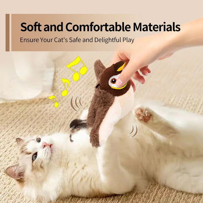Flap-N-Chirp Interactive Bird Toy for Cats 5