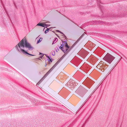 Glitter Matte Nude Eye Shadow 18 Color-Aromas Palette 5